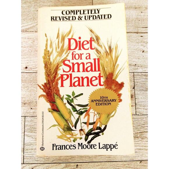 DIET FOR A SMALL PLANET By Frances Moore Lappe *Excellent Condition* 1983 PB Vtg - Picture 1 of 14